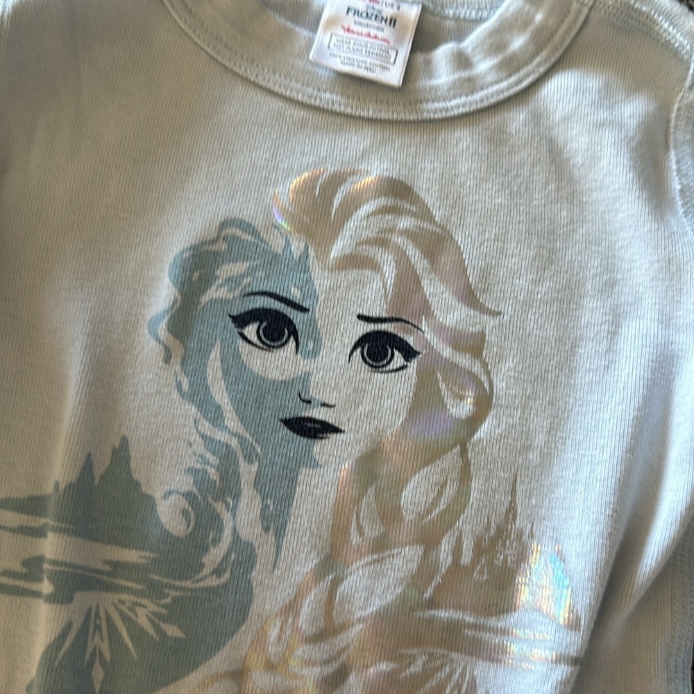 Hanna Andersson Frozen Elsa Pajama Top 4T